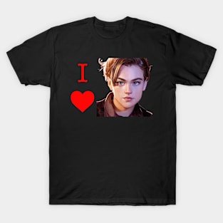 I love Leonardo DiCaprio T-Shirt